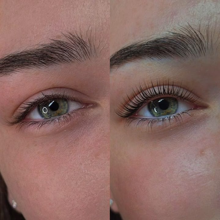 Cils après 6 semaines d'utilisation
