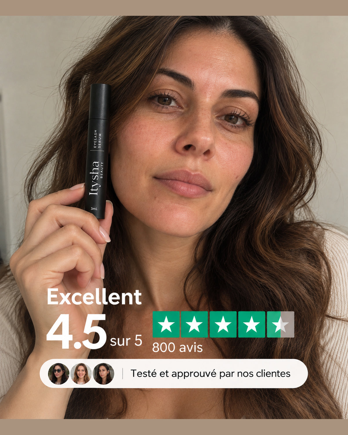 ITYSHA Sérum de Croissance Cils